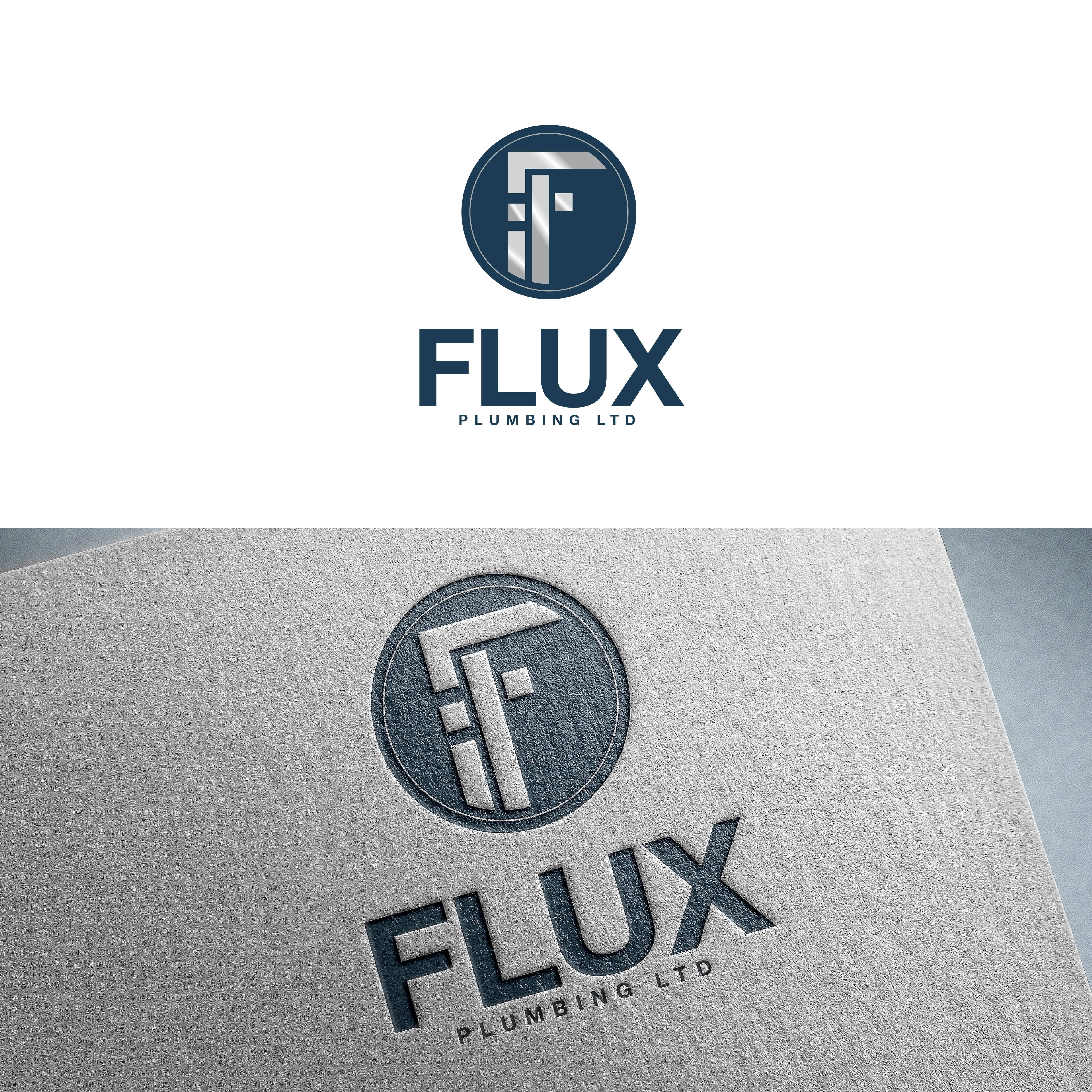 Logo Design by akbar mudur for Flux Plumbing Ltd | Design #22748684