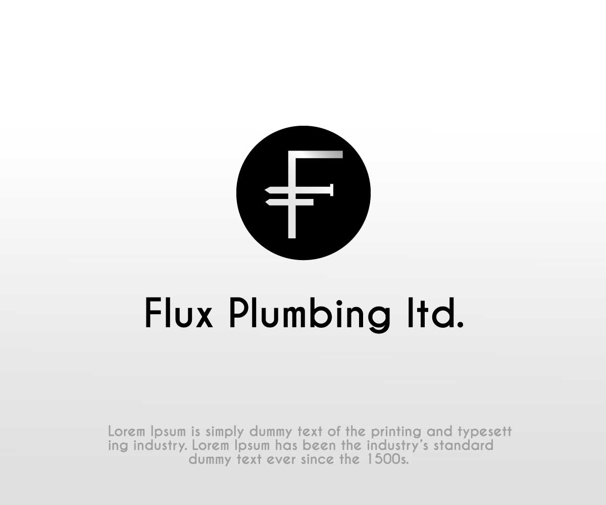 Diseño de Logo por shabdesigns para Flux Plumbing Ltd | Diseño #22747240