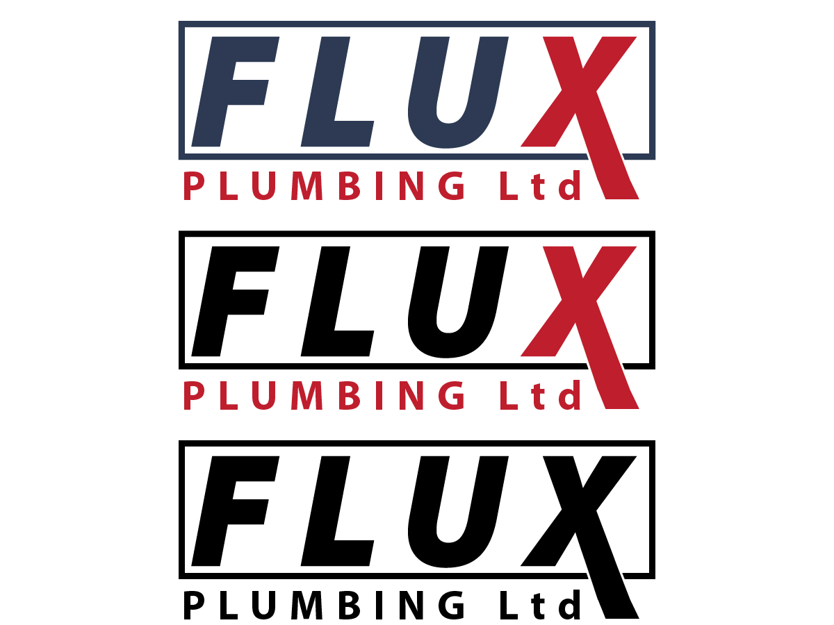 Diseño de Logo por cre8ivestudio para Flux Plumbing Ltd | Diseño #22749004