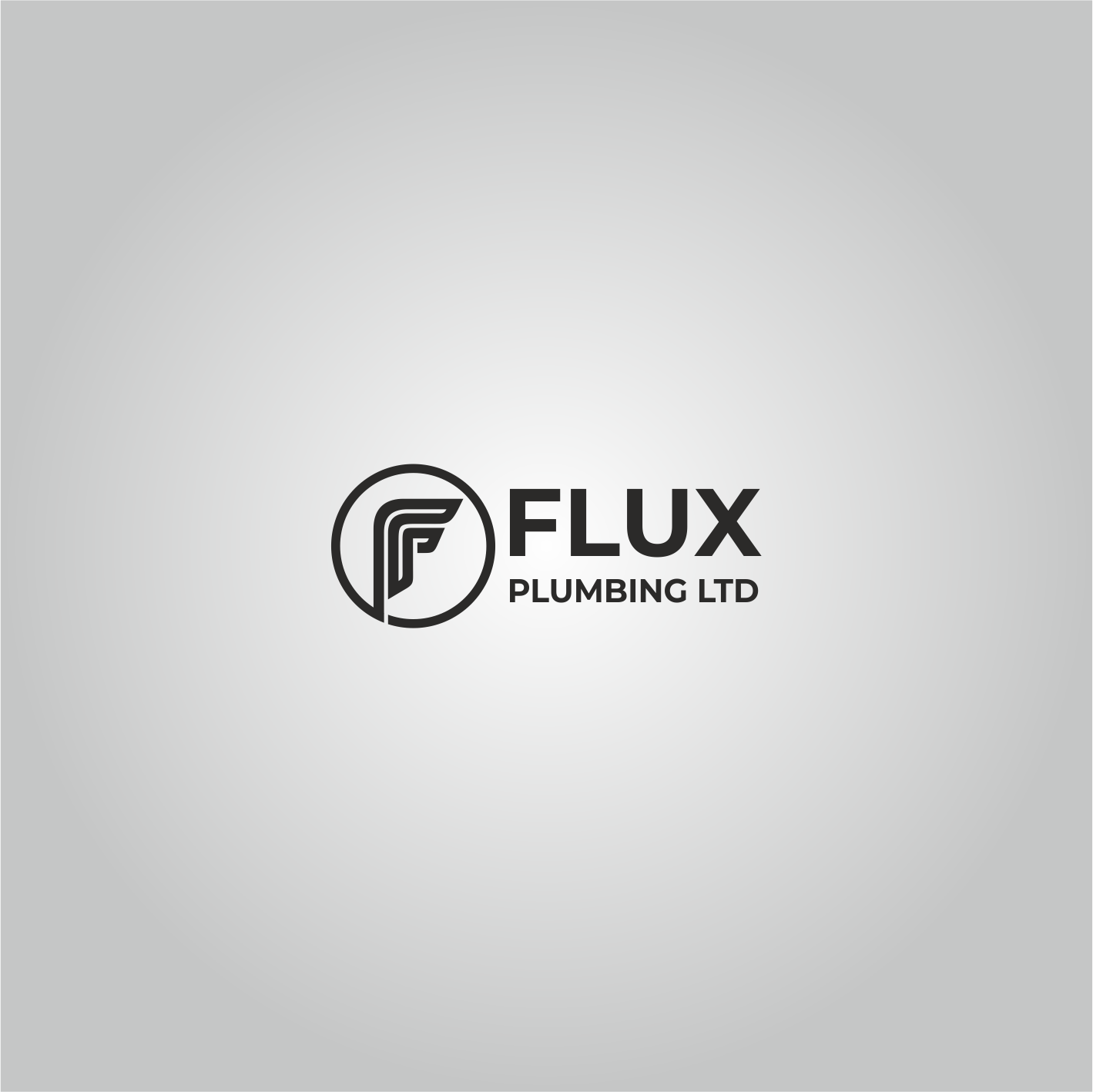 Diseño de Logo por Creative™ para Flux Plumbing Ltd | Diseño #22742587