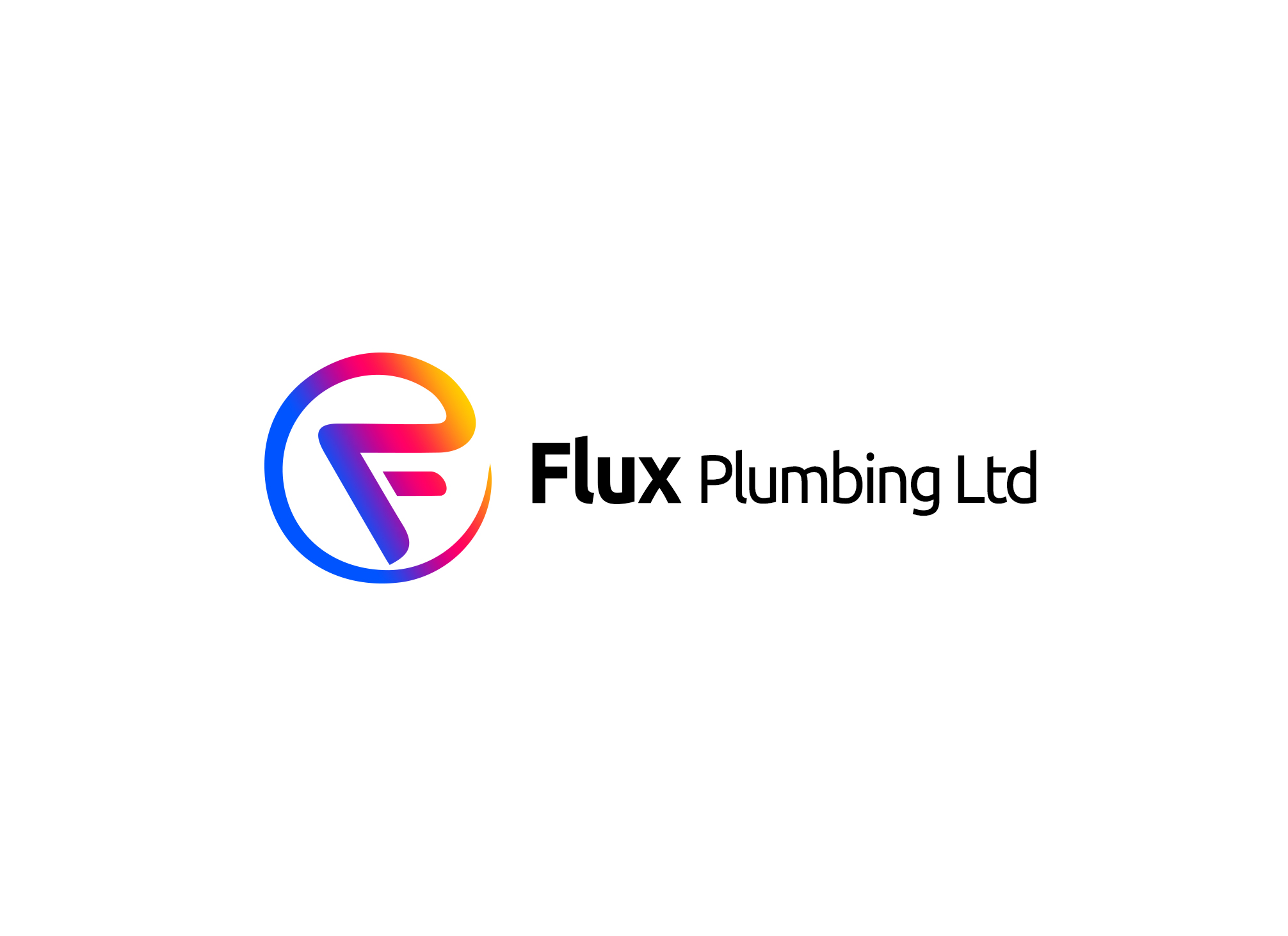 Logo Design by patilhp21 2 for Flux Plumbing Ltd | Design #22745615