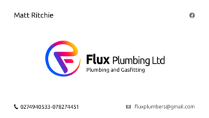 Diseño de Logo por patilhp21 2 para Flux Plumbing Ltd | Diseño: #22745990