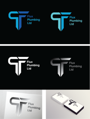 Diseño de Logo por Rezengor 2 para Flux Plumbing Ltd | Diseño: #22752525