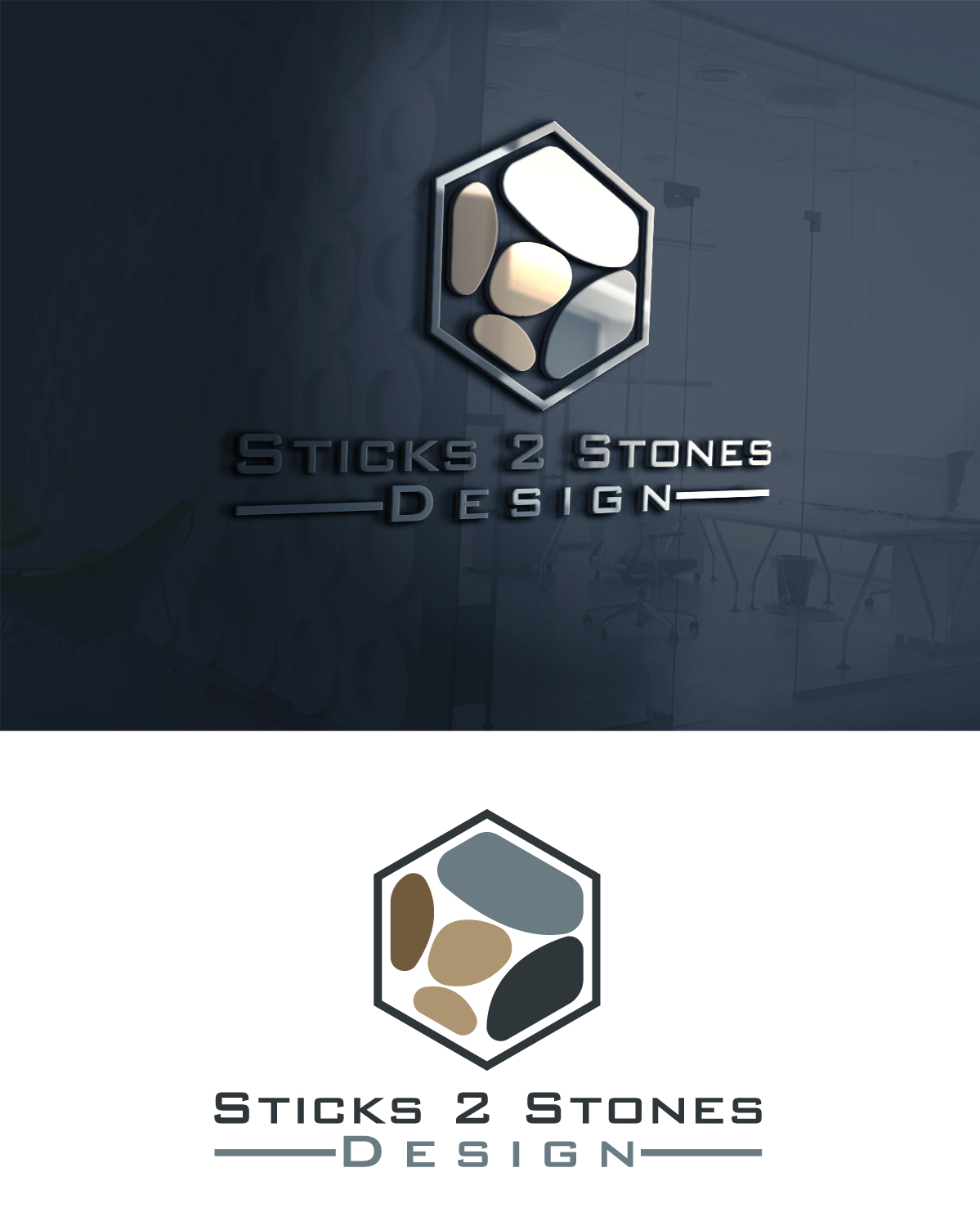 Logo Design by HS Graphics Solutions for Sticks 2 Stones | Design #22754003