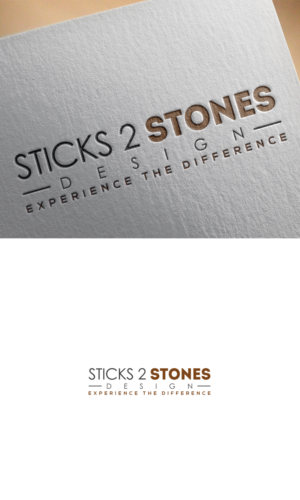 Logo Design by logo_s for Sticks 2 Stones | Design: #22770994