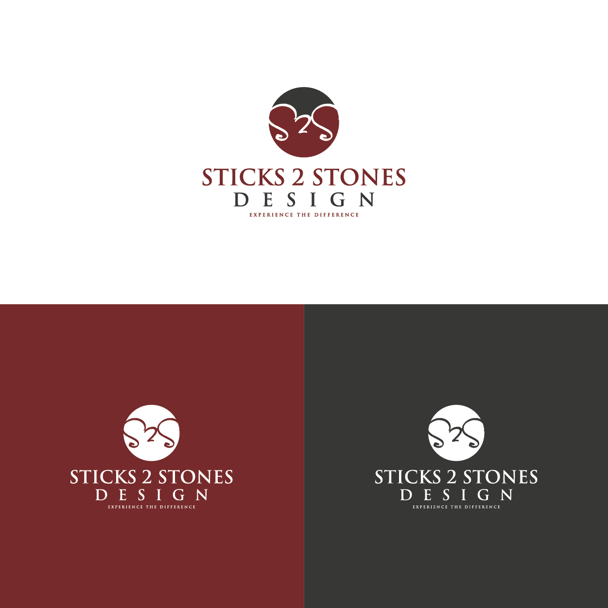 Logo Design by piksel for Sticks 2 Stones | Design #22794078