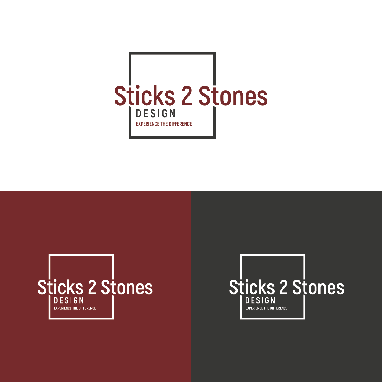 Logo Design by piksel for Sticks 2 Stones | Design #22794079