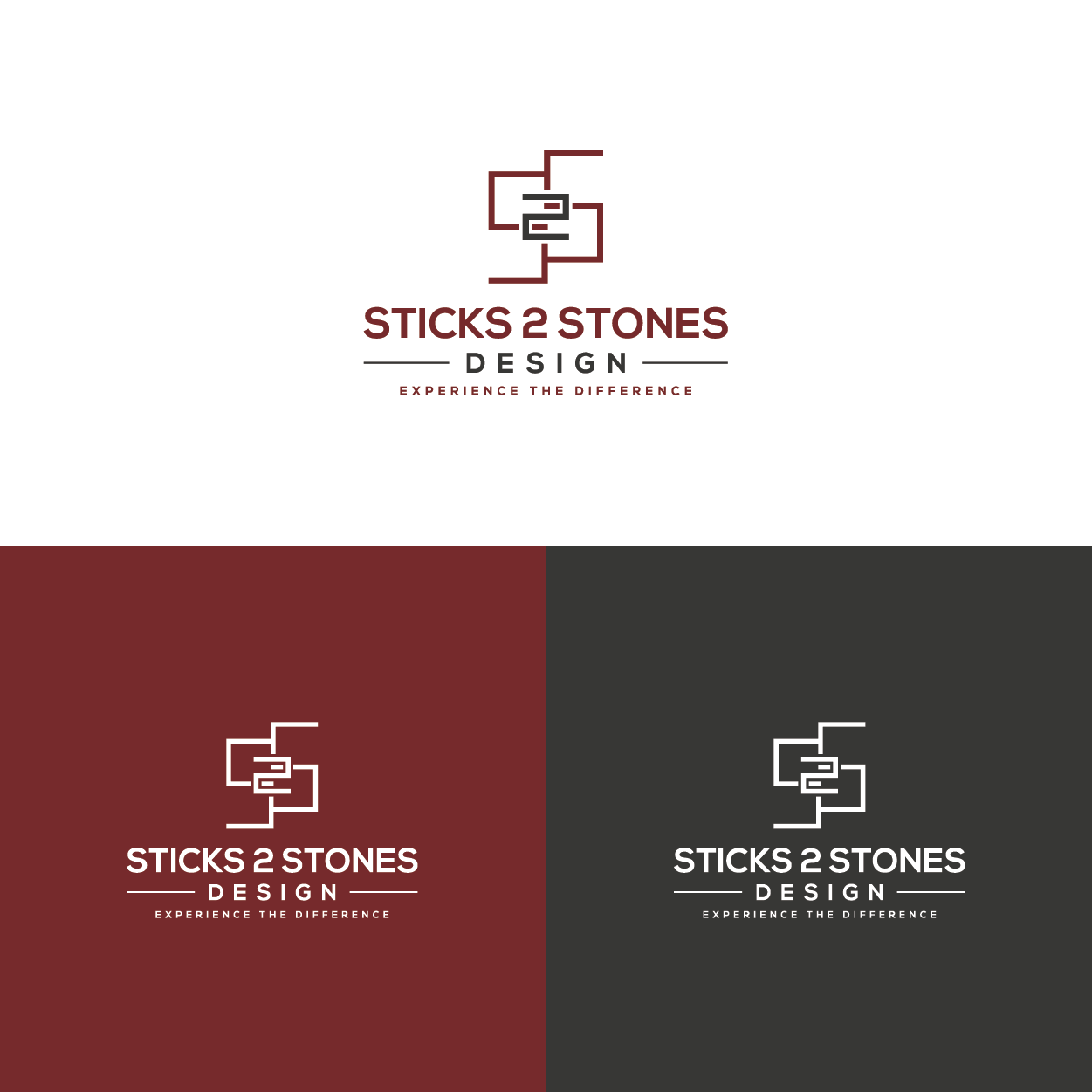 Logo Design by piksel for Sticks 2 Stones | Design #22794080