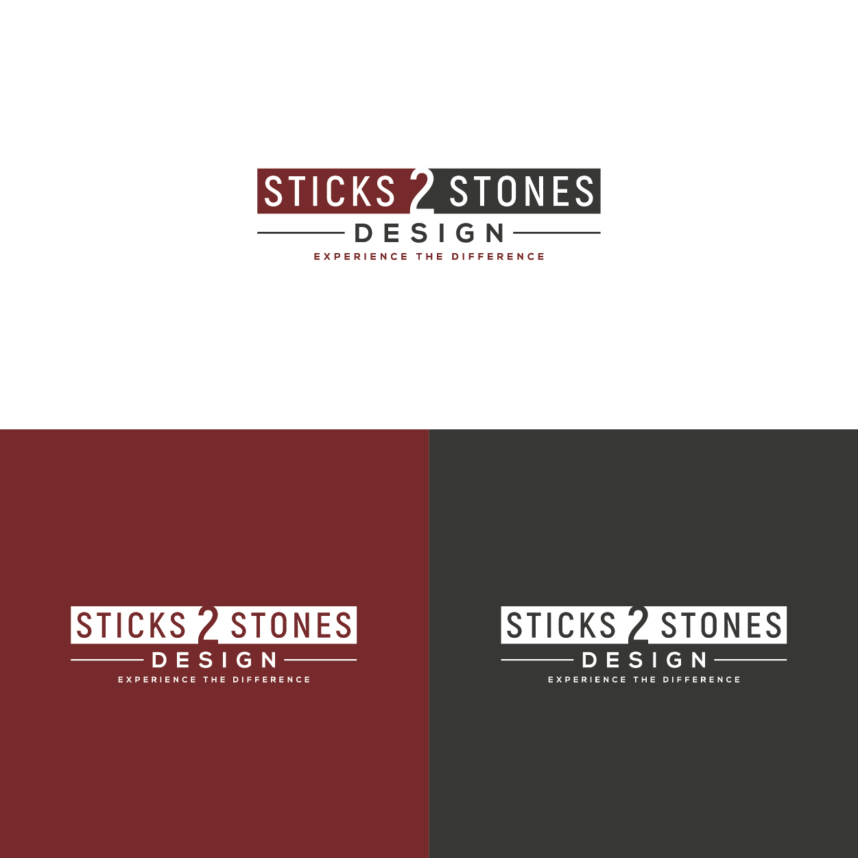 Logo Design by piksel for Sticks 2 Stones | Design #22794087