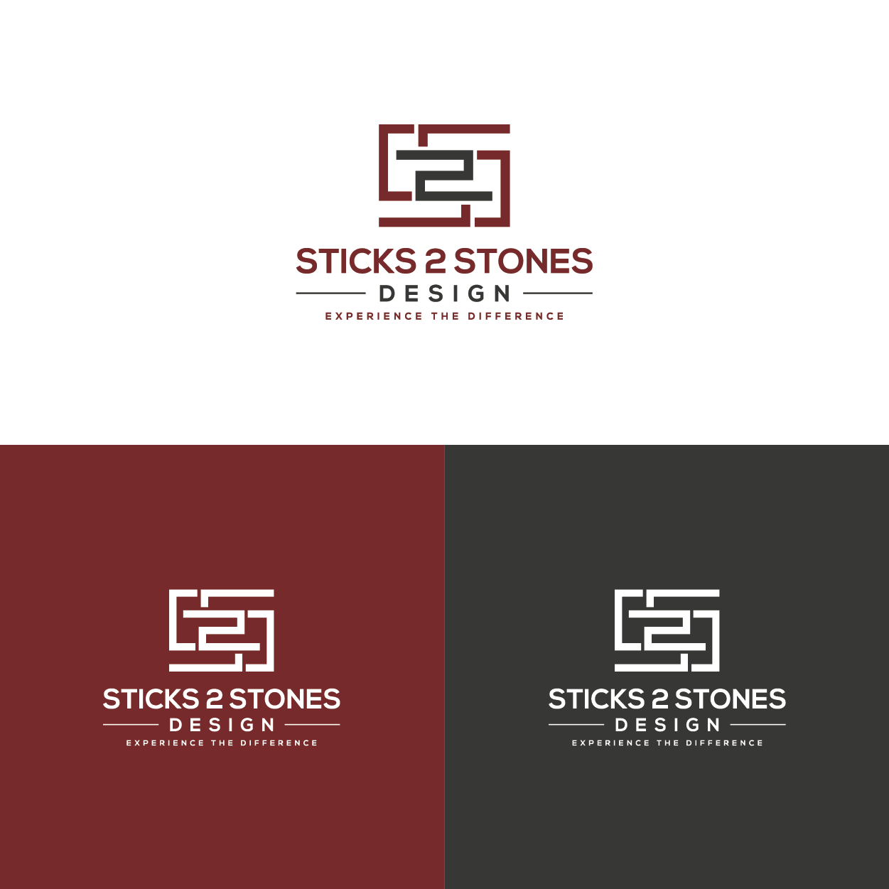 Logo Design by piksel for Sticks 2 Stones | Design #22794088