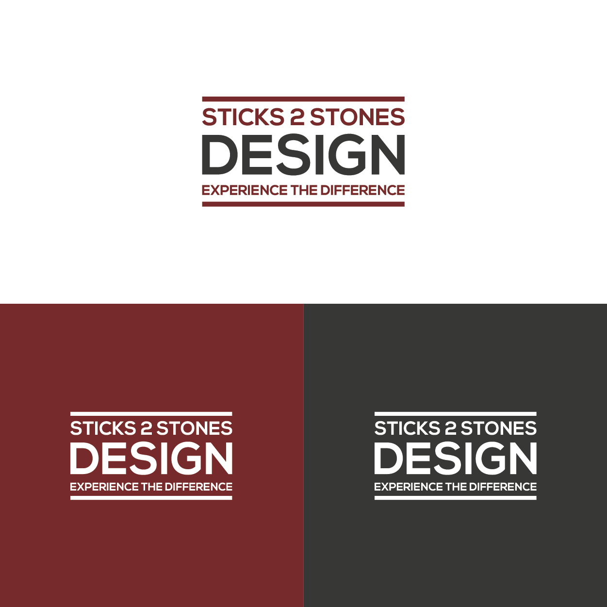 Logo Design by piksel for Sticks 2 Stones | Design #22794089