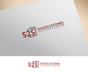 Logo Design by piksel for Sticks 2 Stones | Design: #22794437