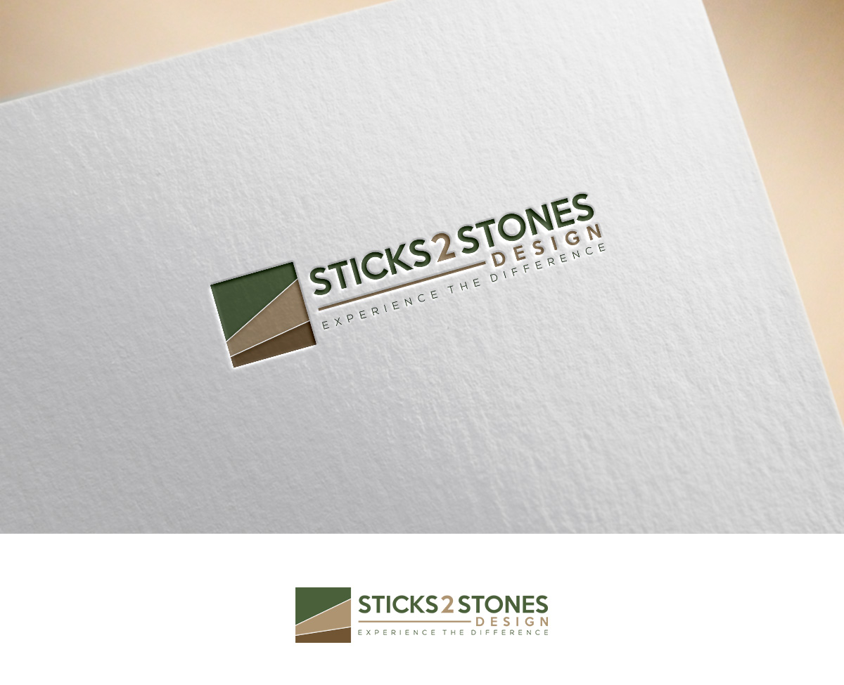 Logo Design by piksel for Sticks 2 Stones | Design #22794439
