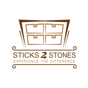 Logo Design by YhanRose Graphics for Sticks 2 Stones | Design: #22748140