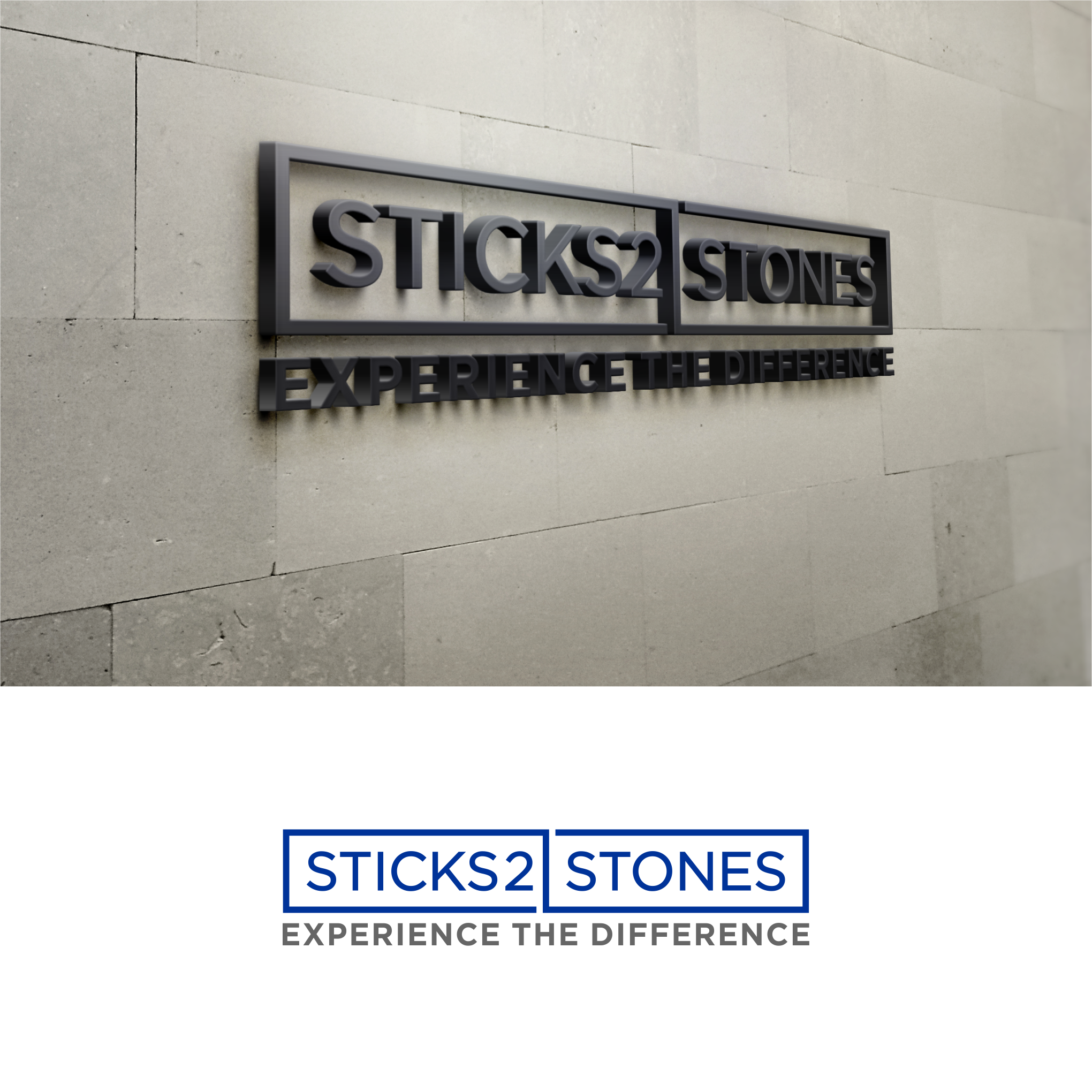 Logo Design by Ikan Mas Design for Sticks 2 Stones | Design #22750388