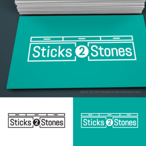 Logo Design by kimcam for Sticks 2 Stones | Design: #22792771