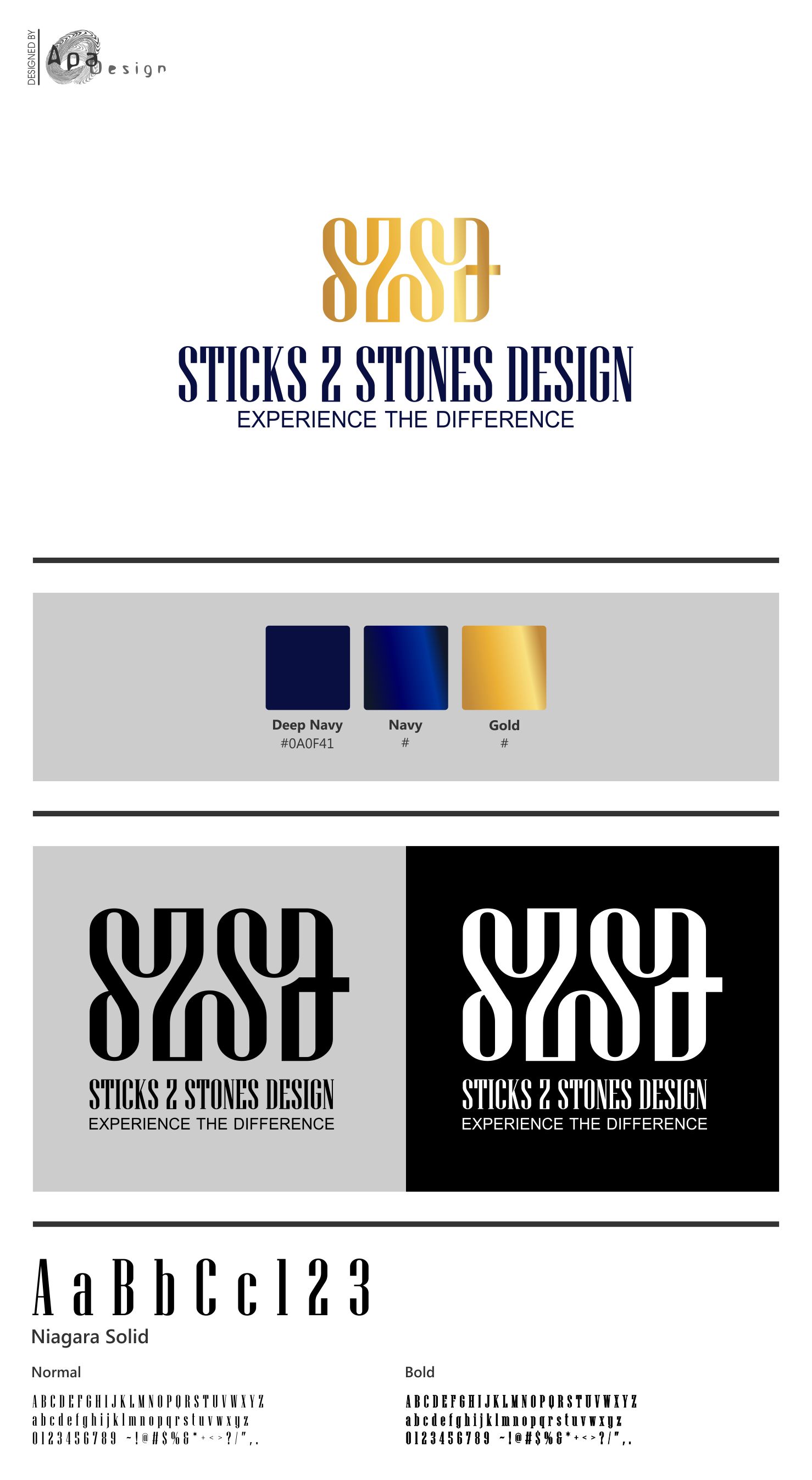 Logo Design by Shené La Grange for Sticks 2 Stones | Design #22769056