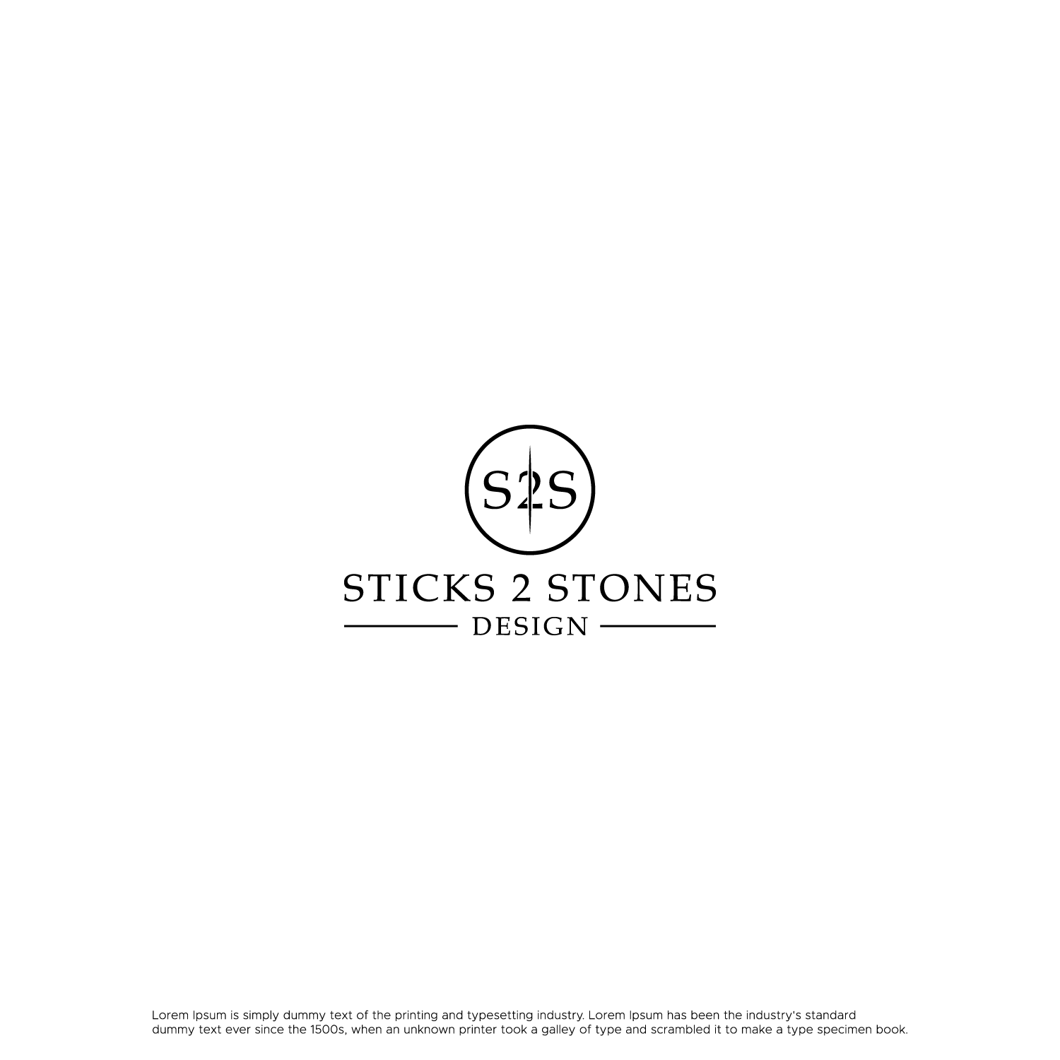 Logo Design by Potatow for Sticks 2 Stones | Design #22791701
