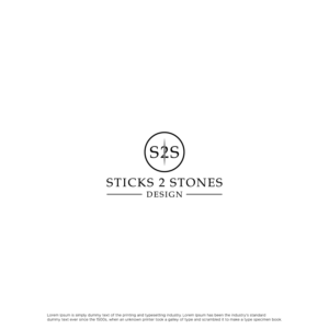 Logo Design by Potatow for Sticks 2 Stones | Design: #22791701