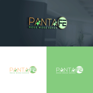 Logo:  PantaFE (groß)  ,   Slogan:  Neue Wege gehen (klein) | Diseño de Logo por tejo