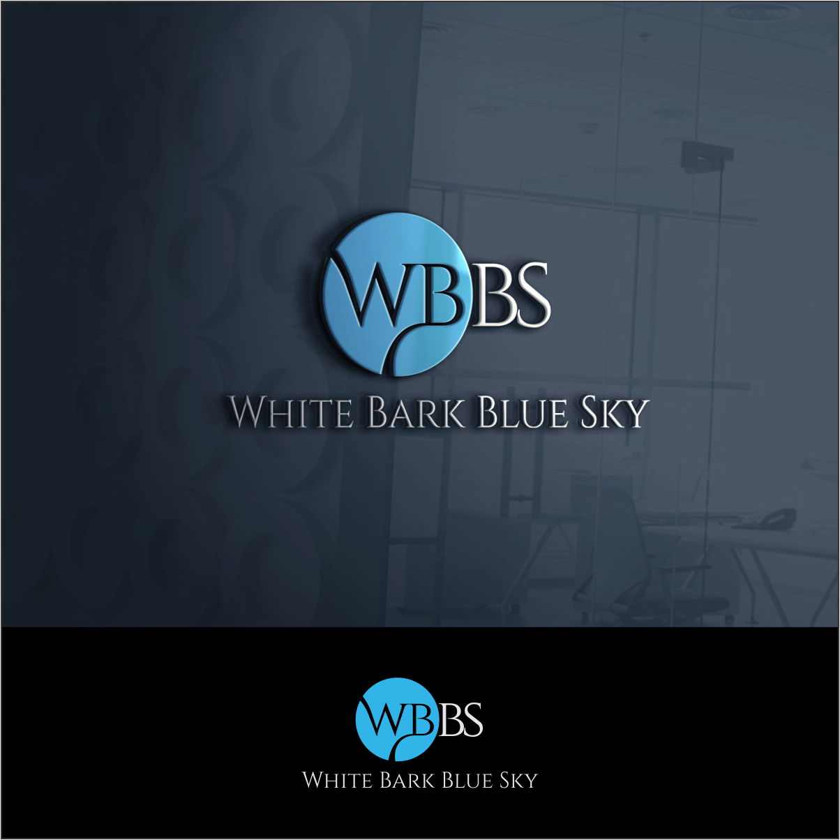 Logo Design by Arham Hidayat for White Bark Blue Sky | Design #22807980