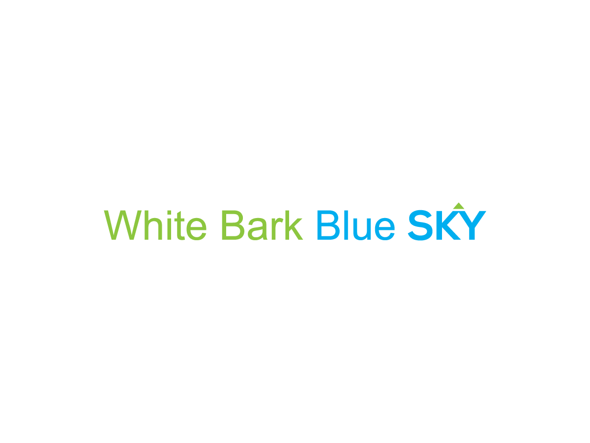 Logo Design by Quippi for White Bark Blue Sky | Design #22763312