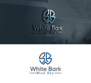White Bark Blue Sky  | Logo Design by Mono.co