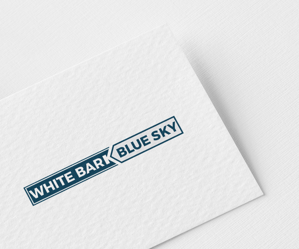 Logo Design by FrozyDozy for White Bark Blue Sky | Design #22758938