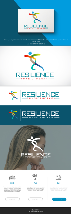 Resilience Physiotherapy | Logo Design by Kim Ji