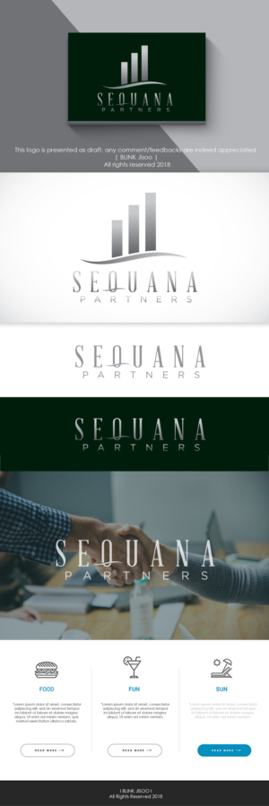 Sequana Partners or Sequana  | Logo Design by Kim Ji