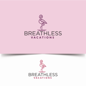 Breathless Vacations | Logo Design by ecorokerz