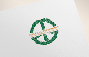 Peace and Peppermint Essentials | Logo Design by CreativeBaba
