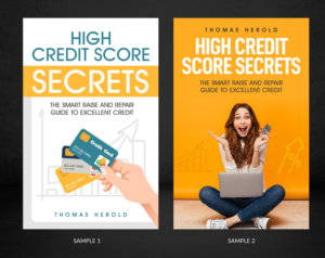 'High Credit Score Secrets' Book Cover | Buchumschlag Design von SAI DESIGNS