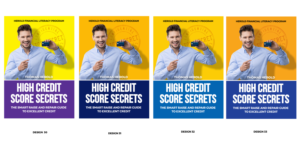 'High Credit Score Secrets' Book Cover | Buchumschlag Design von juanjoseolivieri