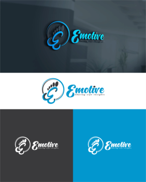 Emotive; Sharing Life Insights (slogan) | Logo Design by tejo