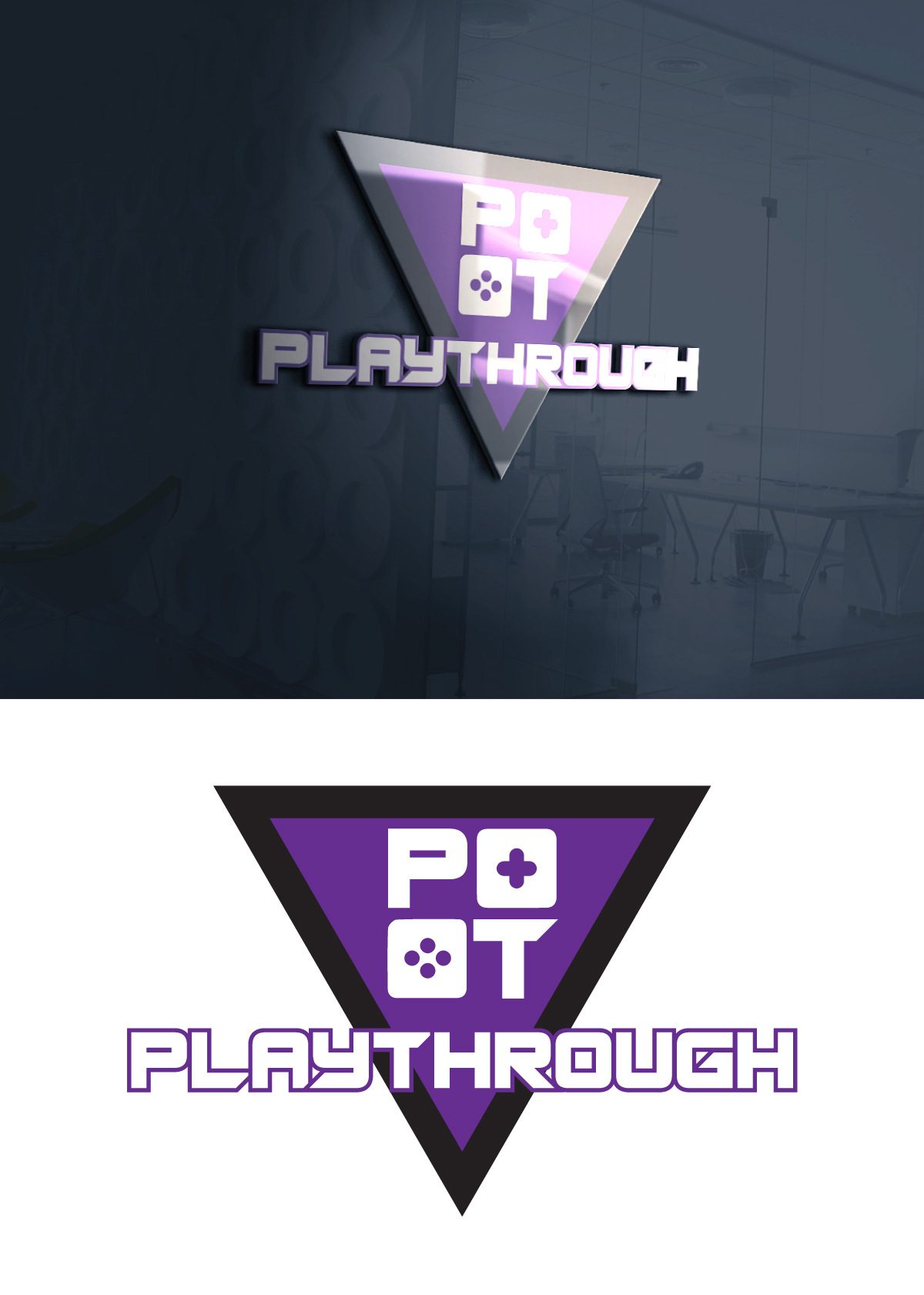 Logo Design by HS Graphics Solutions for Playthrough | Design #22801179