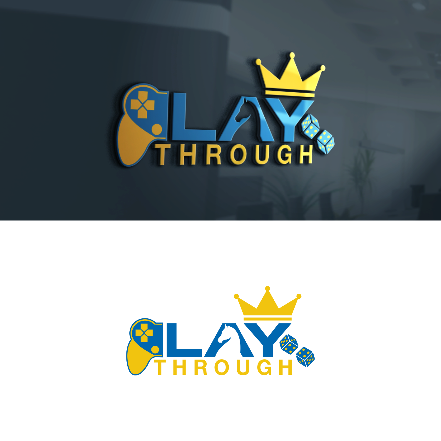 Logo Design by S.I.D for Playthrough | Design #22775152