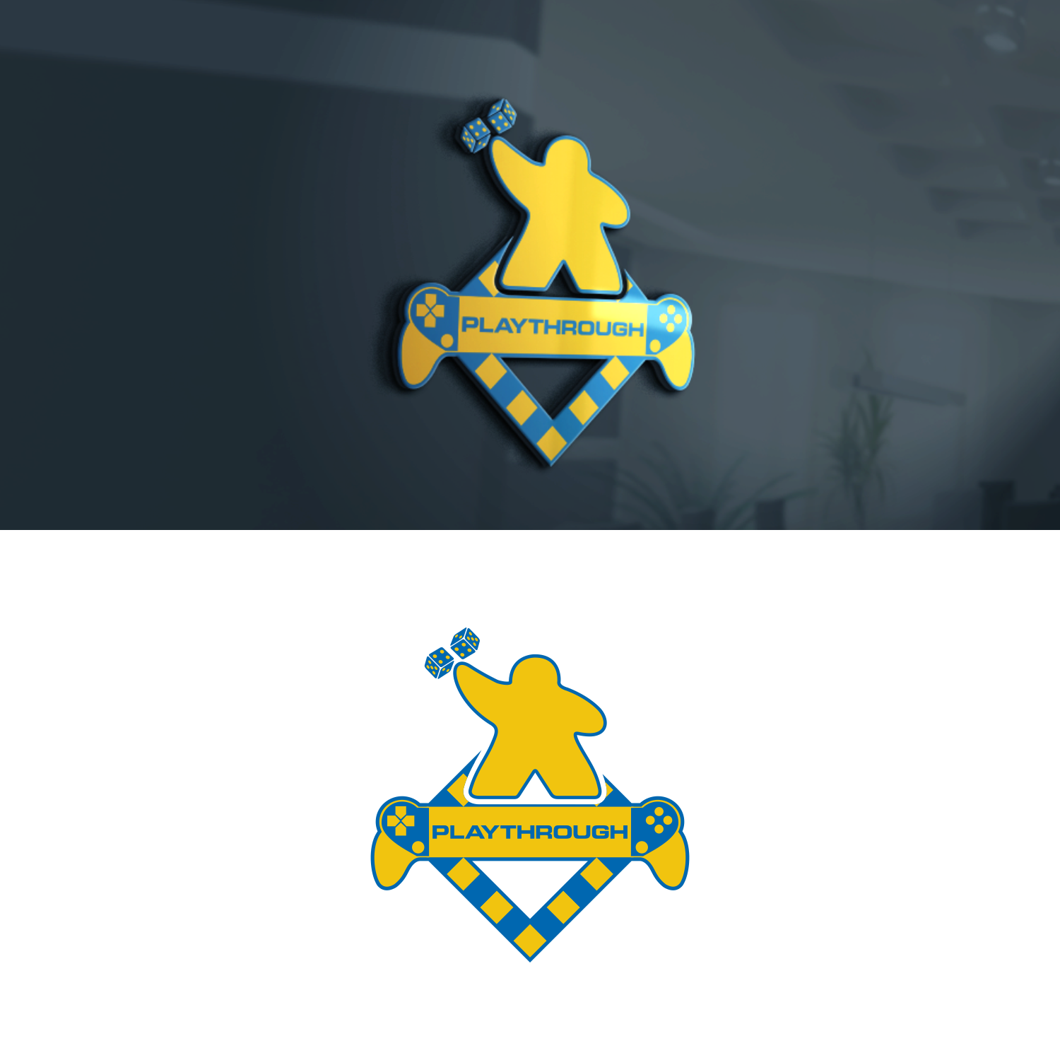 Logo Design by S.I.D for Playthrough | Design #22783418