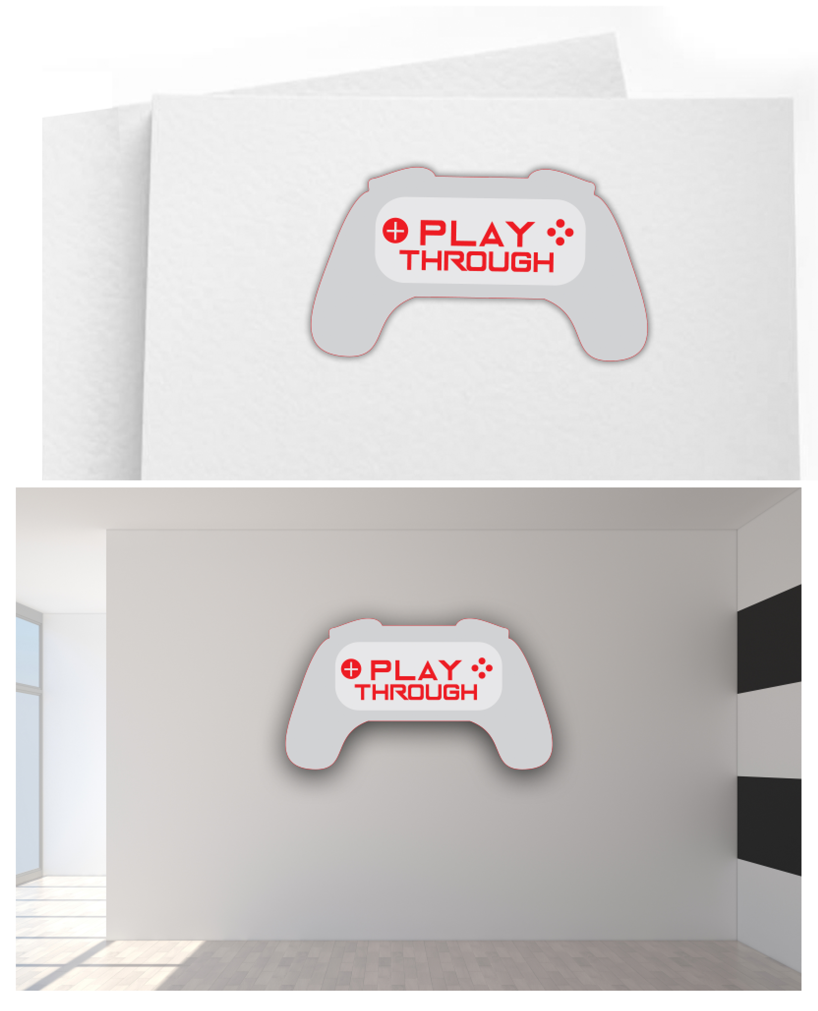 Logo Design by AdamMarco for Playthrough | Design #22801475