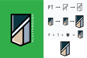 Logo Design by Caleb Vick for Playthrough | Design: #22829094