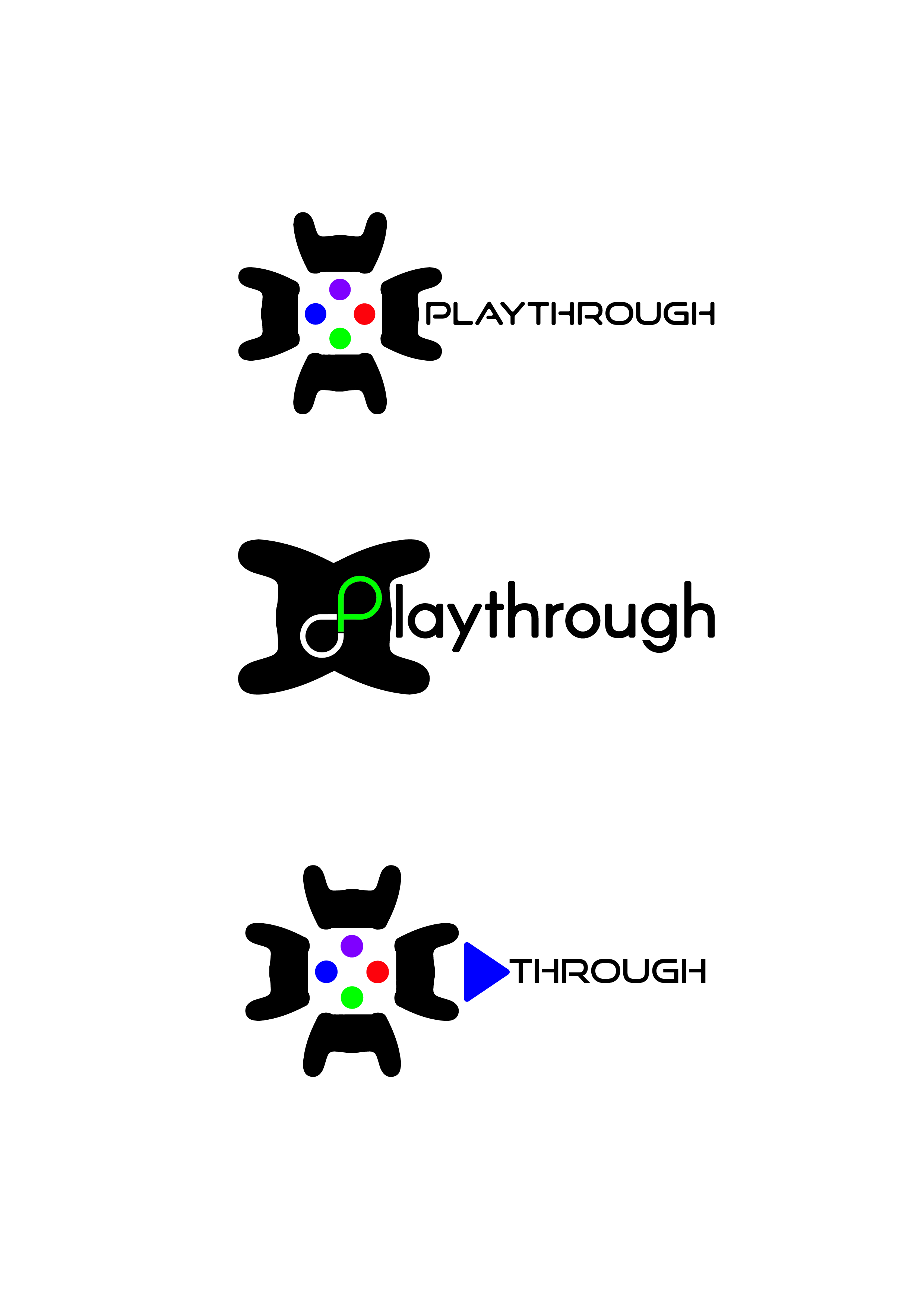 Logo Design by pouya.mmgh for Playthrough | Design #22807555