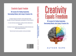 Non-Fiction Book On Creativity - Cover Design / Physical and E-Book | Book Cover Design by illuminati-design