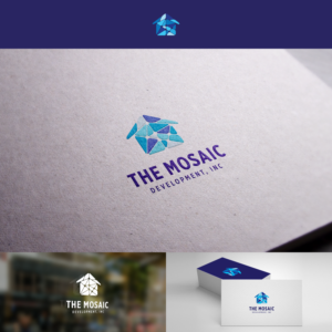 The Mosaic Development, Inc.  | Logo Design by Paperfox Designs