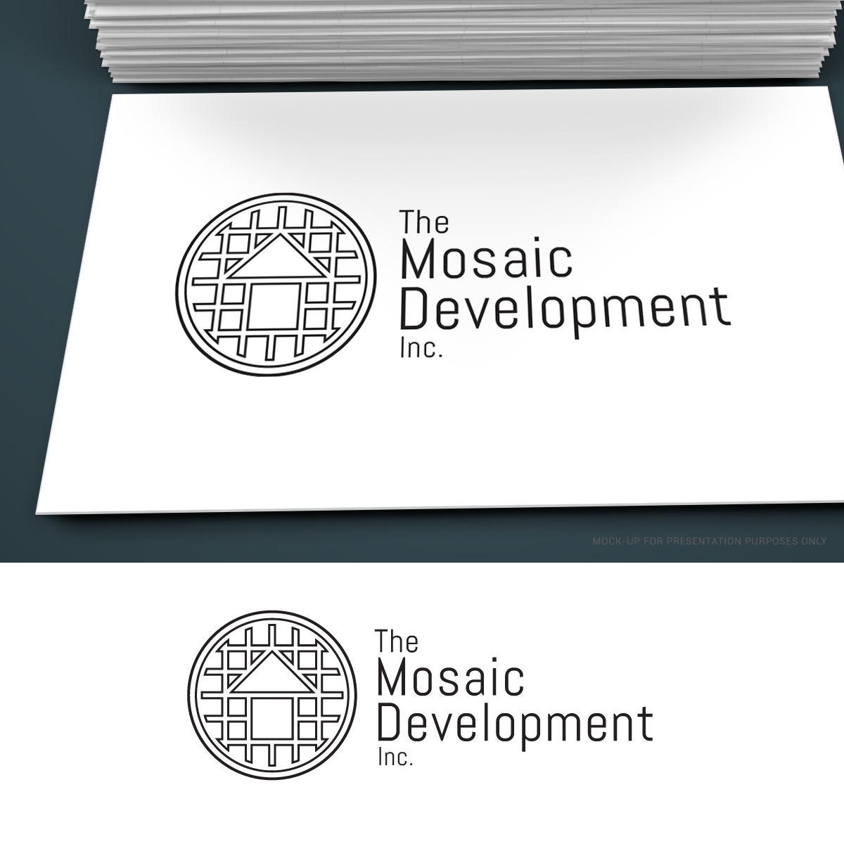Logo Design by kimcam for The Mosaic Development, Inc. | Design #22804146