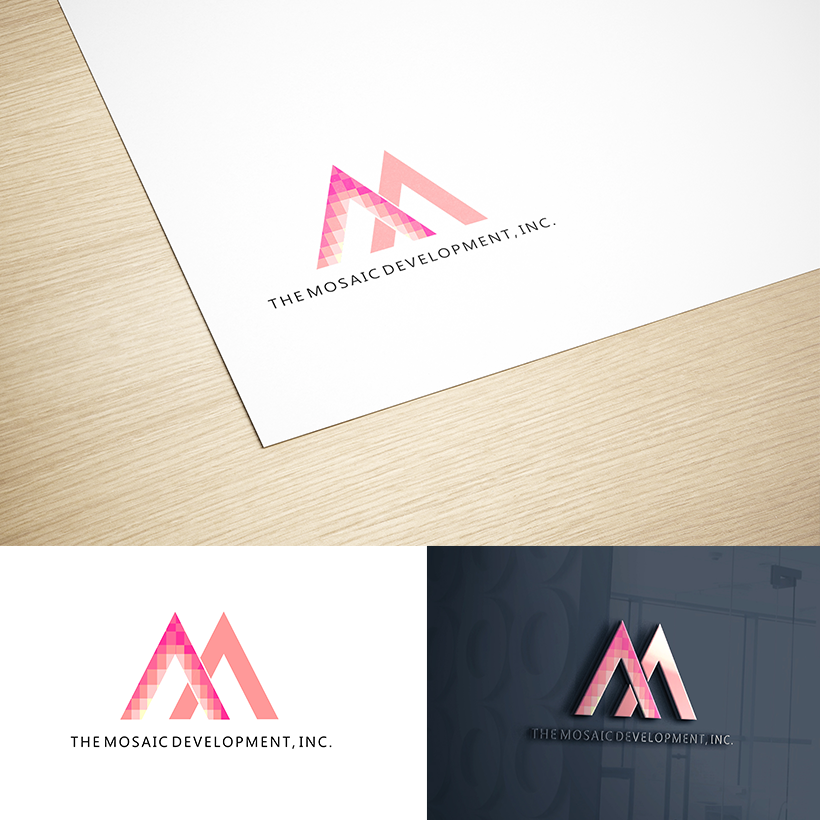 Logo Design by MISSERIKA for The Mosaic Development, Inc. | Design #22755343