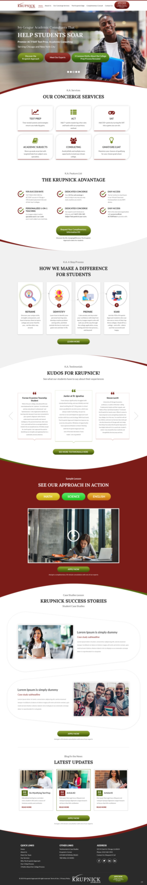 Web Design by pb for Digital Market Designs | Design: #22772445