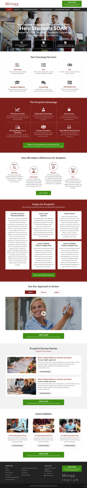 Web Design by pb for Digital Market Designs | Design: #22772448