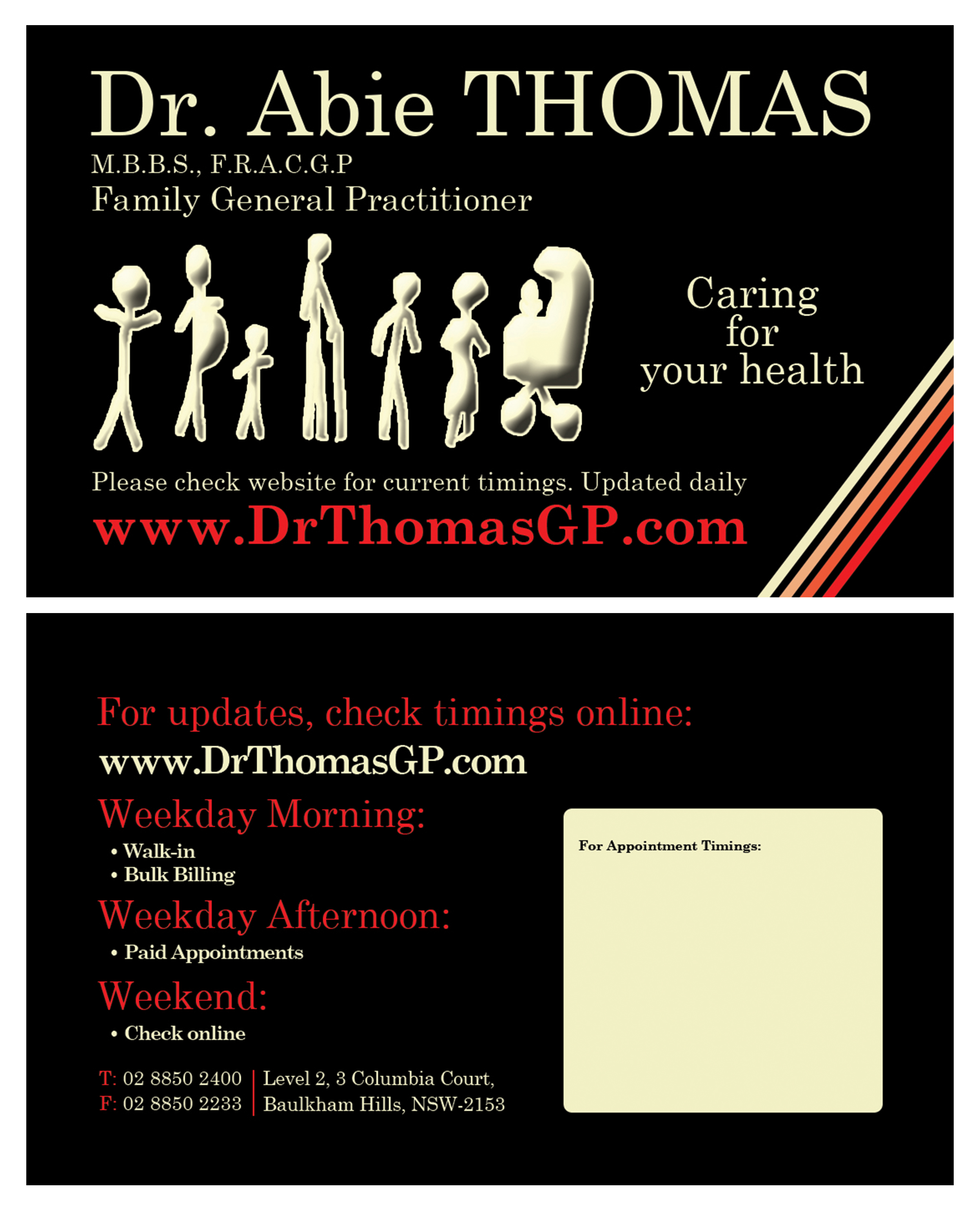 Business Card Design by EA5Designs for this project | Design #22770182