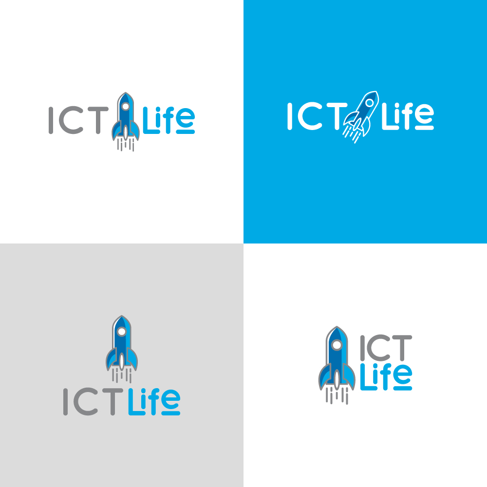 Logo Design by Gisella Guzmán for ICTLife Ventures | Design #22903117