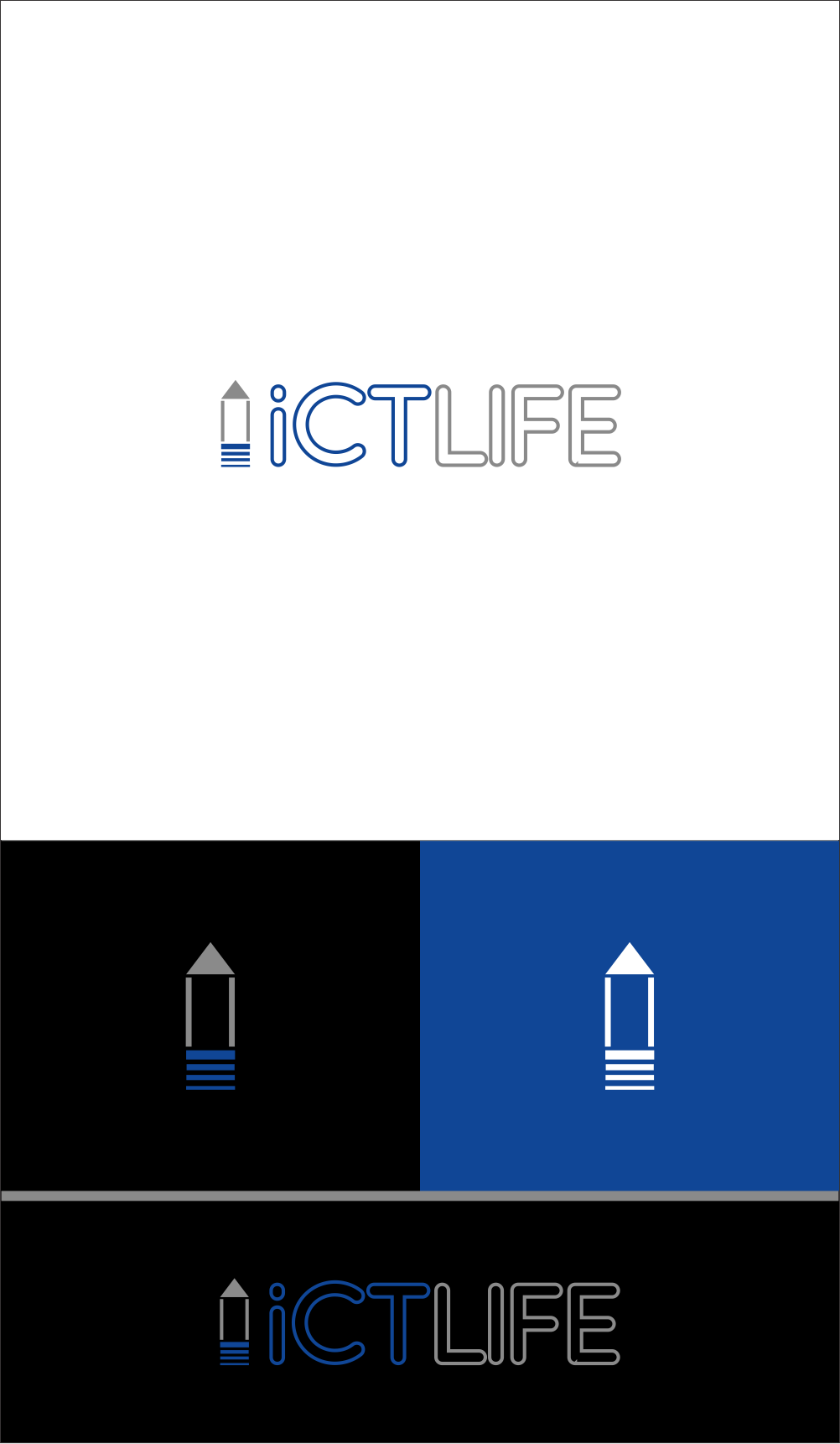 Logo Design by Zain Arrosyid for ICTLife Ventures | Design #22924543